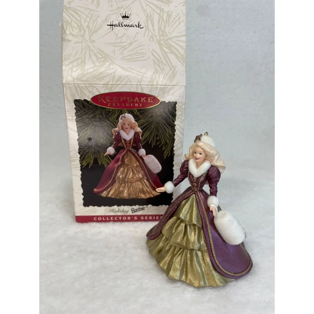 Hallmark Keepsake Holiday Barbie‎ 1996  Ornament
